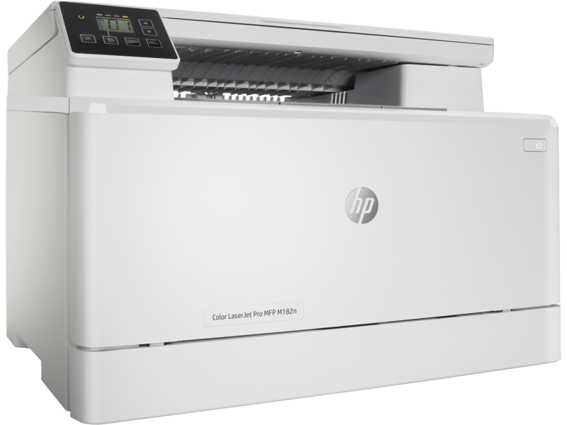 HP 7KW54A многофункциональный аппарат лазерный цветной Color LaserJet Pro MFP M182n: принтер, сканер, копир. - фото 1 - id-p109388136