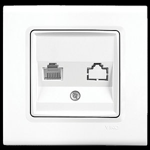 Розетка телефон LINNERA