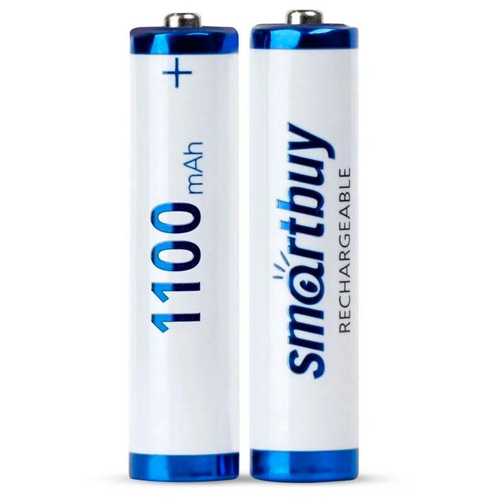 Аккумулятор Smartbuy, мизинчиковые AAA, Ni-MH, 1100 mAh, 1.2V, 2 шт