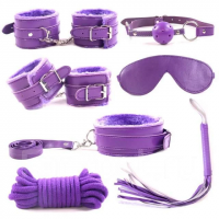 БДСМ набор Purple Kit, 7 предметов
