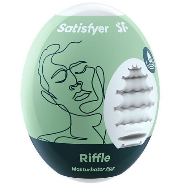 Яйцо - Мастурбатор Riffle от Satisfyer