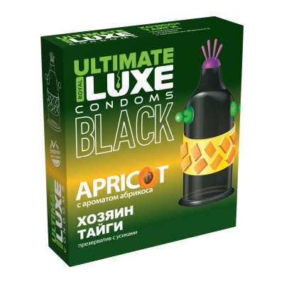Презервативы «Luxe» Black Ultimate Хозяин Тайги, 1 шт