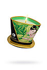 Массажное аромамасло-свеча Shunga, с ароматом зеленого чая, 170 мл, фото 3