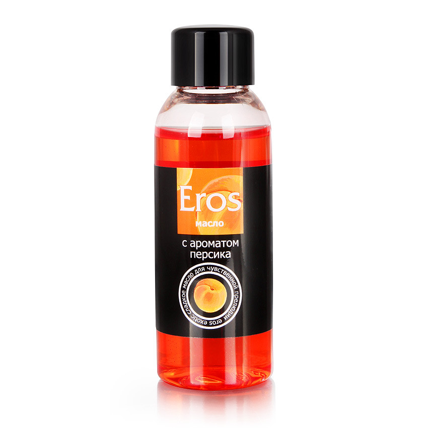 Масло массажное EROS EXOTIC (с ароматом персика), 50 мл - фото 1 - id-p109388986