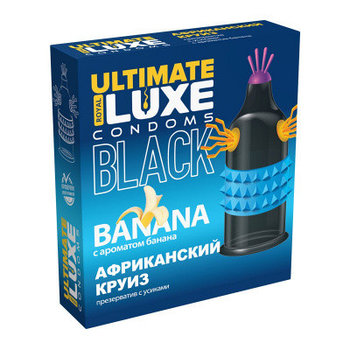 Презервативы «Luxe» Black Ultimate Африканский Круиз, 1 шт