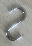 Крючок S-образный. одна сторона 15 мм, другая 17 мм в ширину, фото 3
