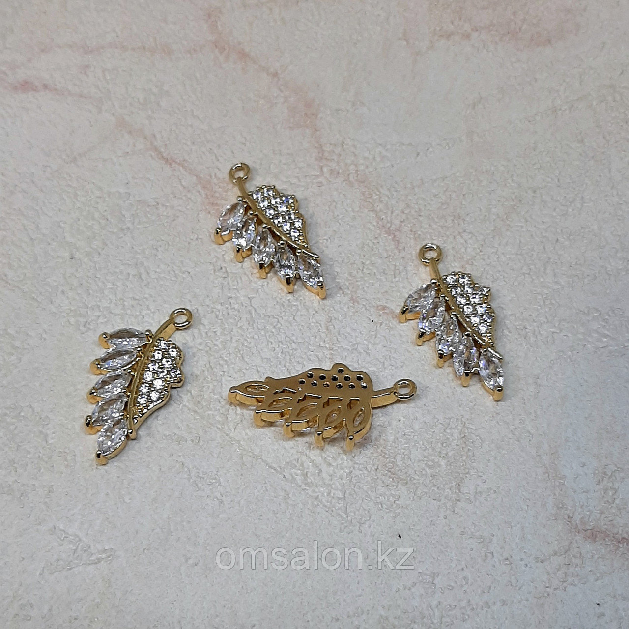 Навеска Лист, 15×10мм, фото 1