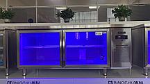 Холодильный стол со стеклом от +10 до +2. 1500*700 см. HC9-1570B