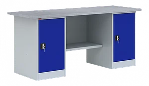 Верстак ВП-5 металлический двухтумбовый