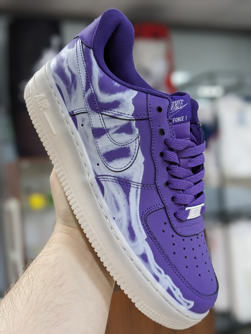 Кроссовки Nike Air Force 1 Skeleton - фото 2 - id-p109399627