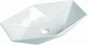 Раковина накладная Gappo белый GT504