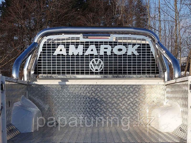 Защитный алюминиевый вкладыш в кузов автомобиля (комплект) ТСС Volkswagen Amarok 2016- - фото 1 - id-p109389775