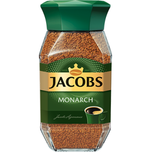 Кофе растворимый Jacobs Monarch, 95 гр, стеклянная банка - фото 1 - id-p42215491