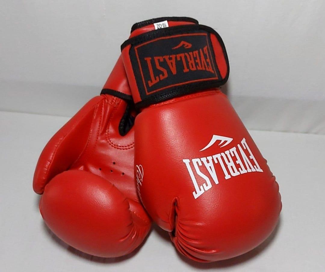 Перчатки боксерские EVERLAST 12 oz красные. - фото 1 - id-p109400021