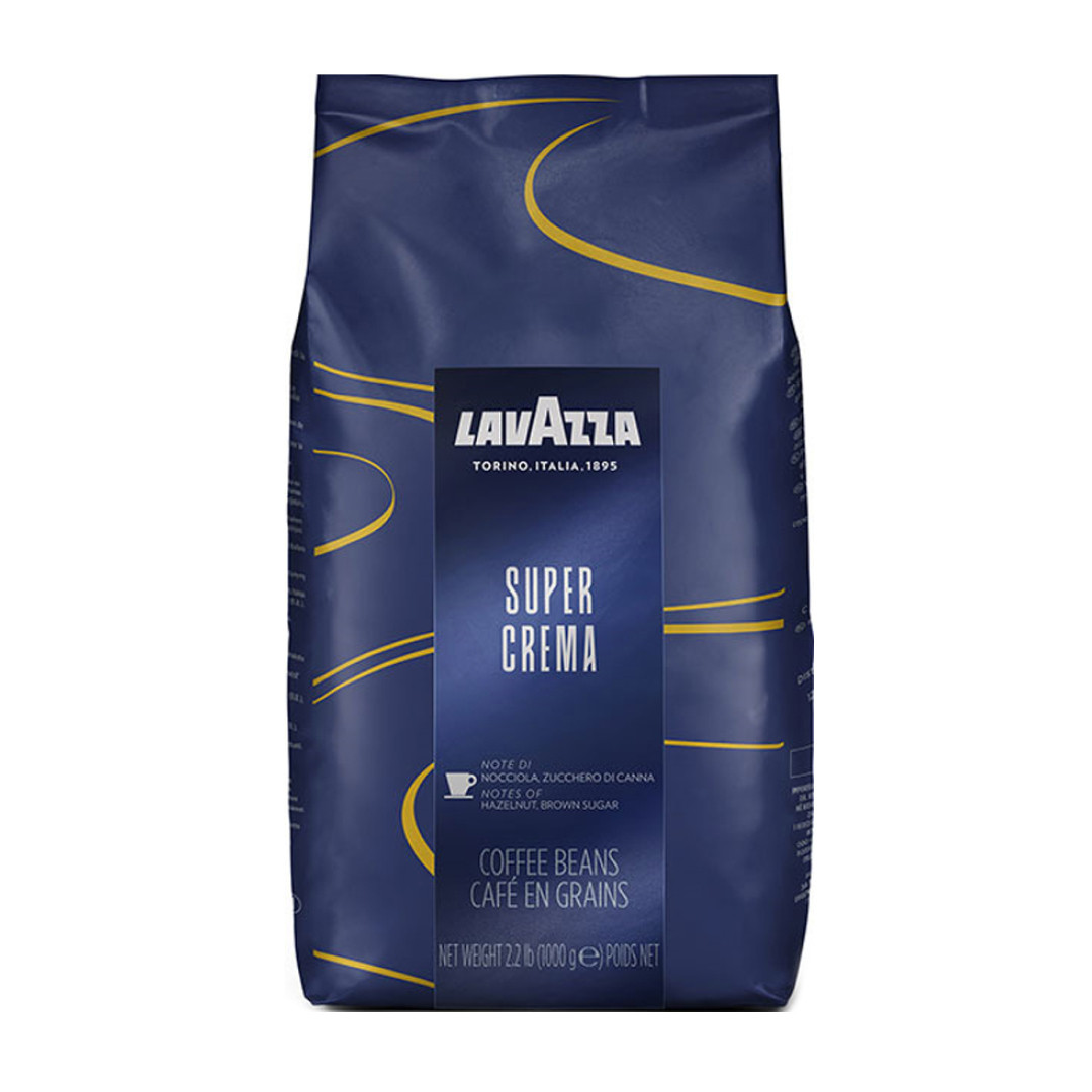 Кофе в зернах Lavazza "Super Crema", средней обжарки, 1000гр