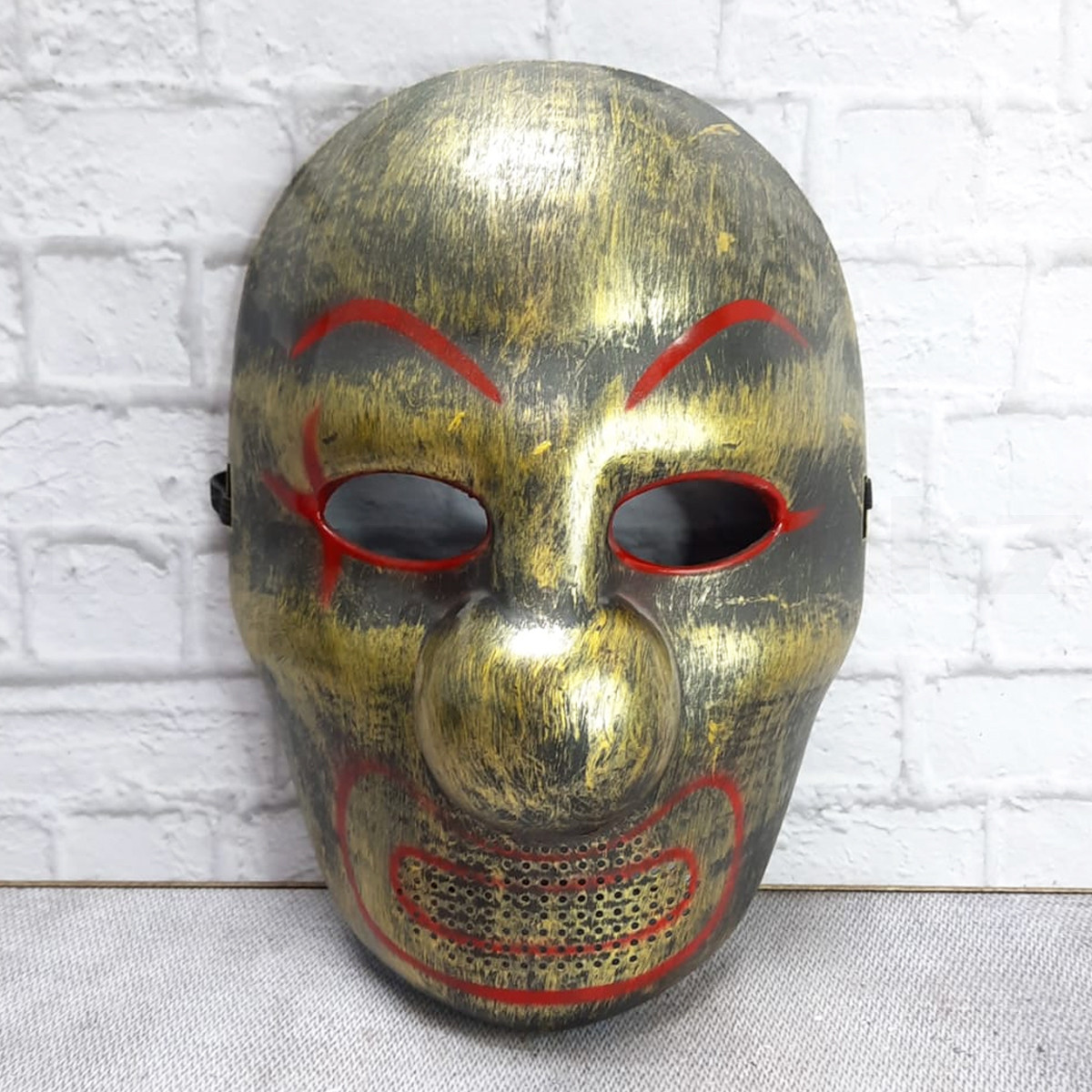 Маска Клоуна золотая, фото 1