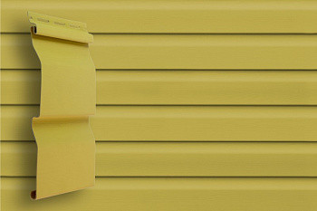 Виниловый сайдинг GL Корабельный брус D 4.4 кремовый, фото 1