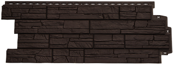 Фасадная панель "Grand Line" Шоколадный сланец Classic, фото 1