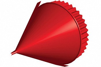 Заглушка конька круглого конусная, фото 1