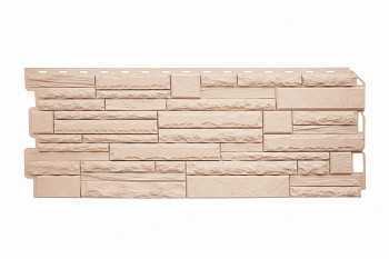 Фасадные панели "Скалистый камень Эко", кремовый, фото 1