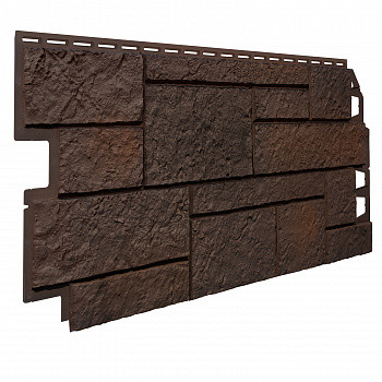 Фасадная панель VOX. Песчаник, Темно-коричневый - фото 1 - id-p109407080