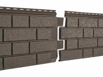 Фасадные панели Стоун Хаус S-Lock Клинкер бежевый, фото 1