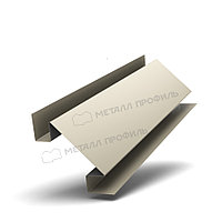 Металл Профиль Планка угла внутреннего сложного 75х3000 (ПЭ-01-1015-0.45)