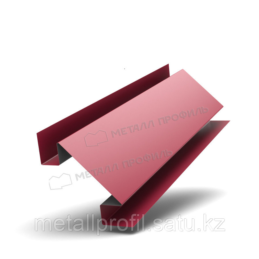 Металл Профиль Планка угла внутреннего сложного 75х3000 (ПЭ-01-3005-0.45) - фото 1 - id-p109430000