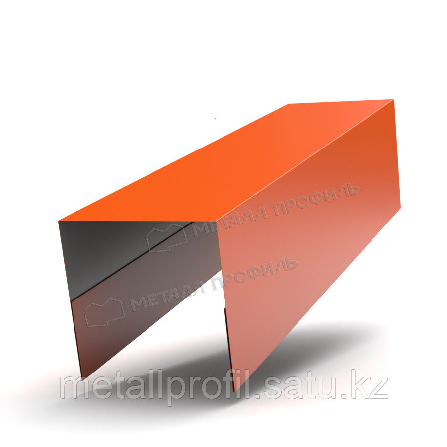 Металл Профиль Планка П-образная 20х20х2000 (ПЭ-01-2004-0.45)