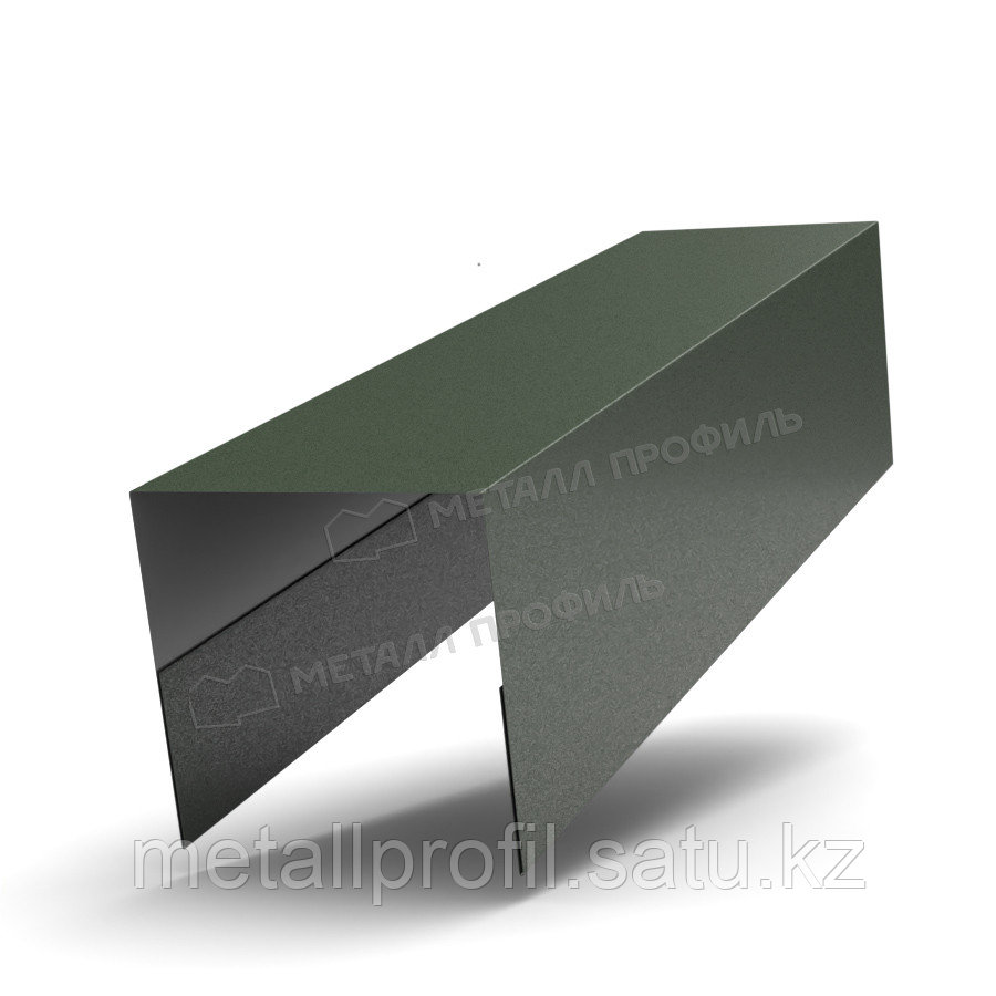 Металл Профиль Планка П-образная 20х20х2000 (VikingMP-01-6007-0.45)