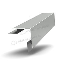 Металл Профиль Планка угла наружного сложного 75х75х3000 NormanMP (ПЭ-01-9003-0.5)