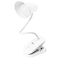 Лампа на прищепке YOUNG KM-6717, аккумулятор, регулировка яркости, 2 Вт