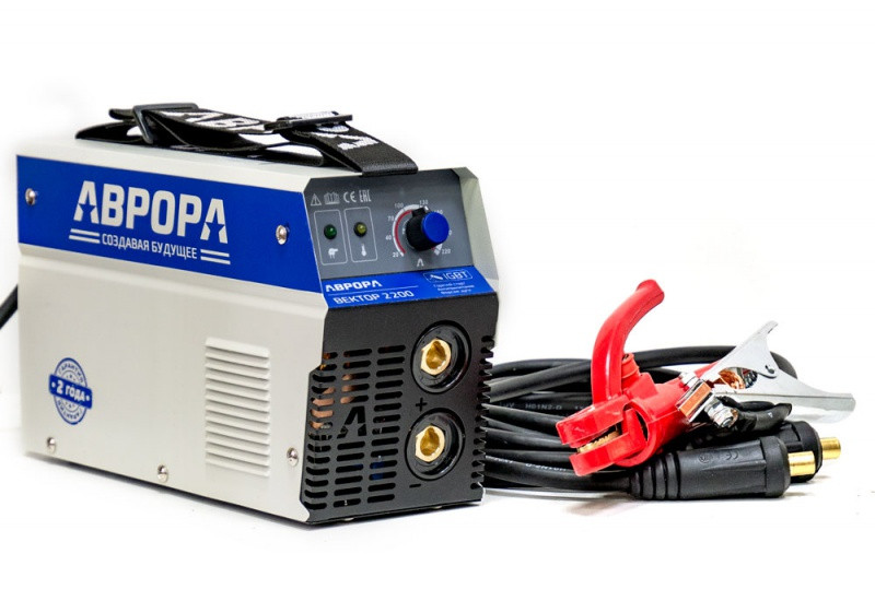 Аппарат сварочный AURORA инверторный ручной дуговой сварки Вектор 2200 - фото 1 - id-p109432782