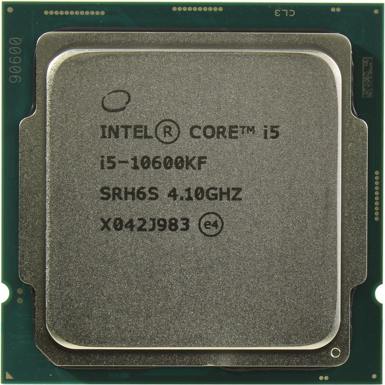 Процессор Intel Core i5-10600KF - фото 1 - id-p109387664