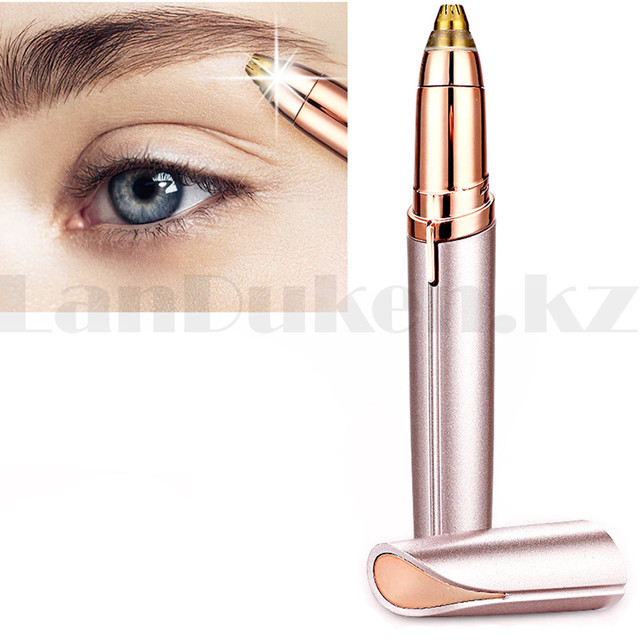 Эпилятор беспроводной для удаления волос на лице Flawless розовый