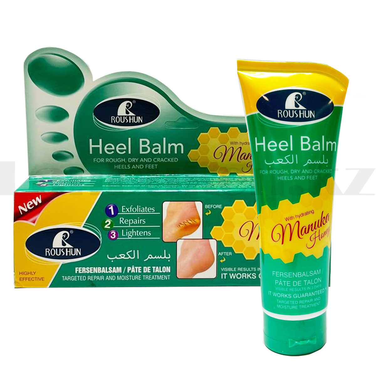 Крем от трещин на пятках с увлажняющим медом Манука HEEL BALM RS-30635