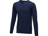 Мужской пуловер Stanton с V-образным вырезом, темно-синий