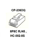 Pro`skit CP-236DQ Насадка для обжима коротких экранированных коннекторов 8P8C/RJ45 типа Hirose., фото 4