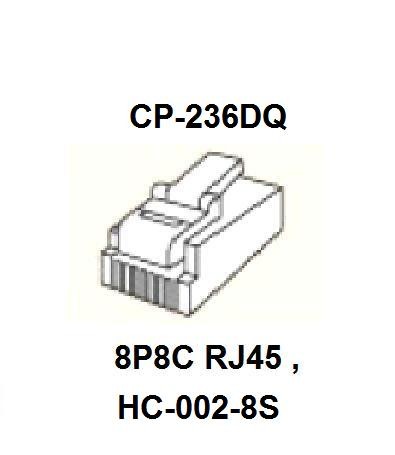 Pro`skit CP-236DQ Насадка для обжима коротких экранированных коннекторов 8P8C/RJ45 типа Hirose. - фото 4 - id-p591663