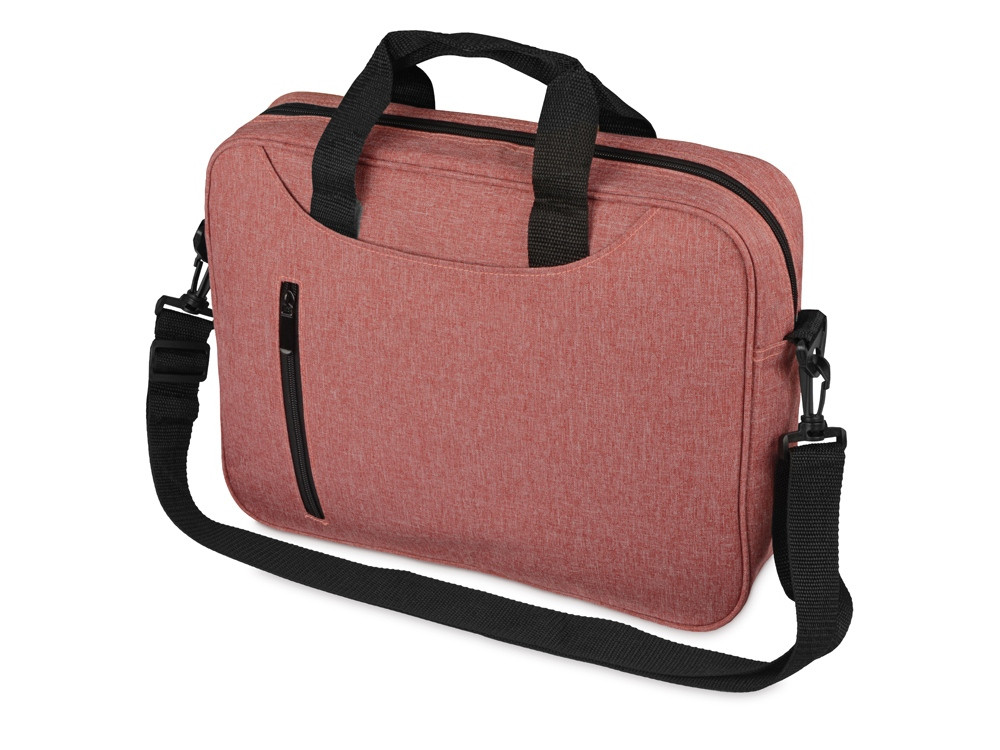 Сумка для ноутбука Wing с вертикальным наружным карманом, красный - фото 1 - id-p109446582