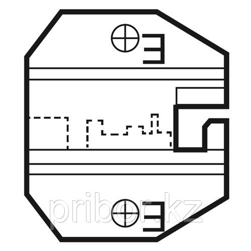 Pro`skit 1PK-3003D17 Насадка для обжима коннекторов 10P10C/RJ50 - фото 2 - id-p591856