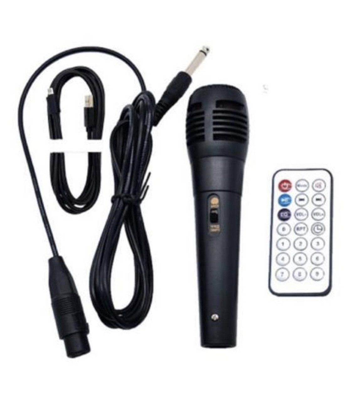 Колонка беспроводная Bluetooth портативная Sing-E ZQS с микрофоном для караоке, LED подсветка круги. - фото 4 - id-p109447942