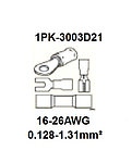 Pro`skit 1PK-3003D21 Насадка для обжима миниатюрных изолированных наконечников (0,28 - 1,21 кв,мм), фото 3