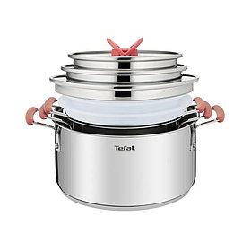 Набор посуды Tefal Opti'space SS G720SD74 13 предметов