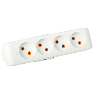 КОЛОДКА ЧЕТВЕРНАЯ С НАСТЕННЫМ КРЕПЛЕНИЕМ