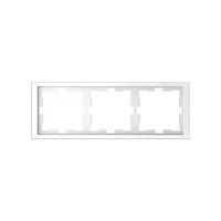 Рамка 3-постовая DL, белый лотос /MTN4030-6535/