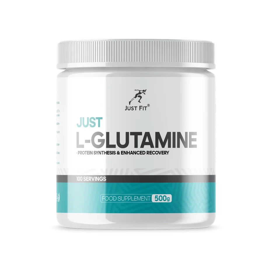 Аминокислоты Just L-Glutamine, 500 g, Just Fit Orange - фото 1 - id-p107461992