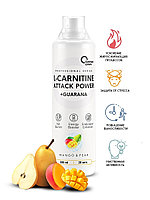 Жиросжигатели L-Carnitine Attack Power + Guarana, 500 ml, Optimum system Mango & Pear
