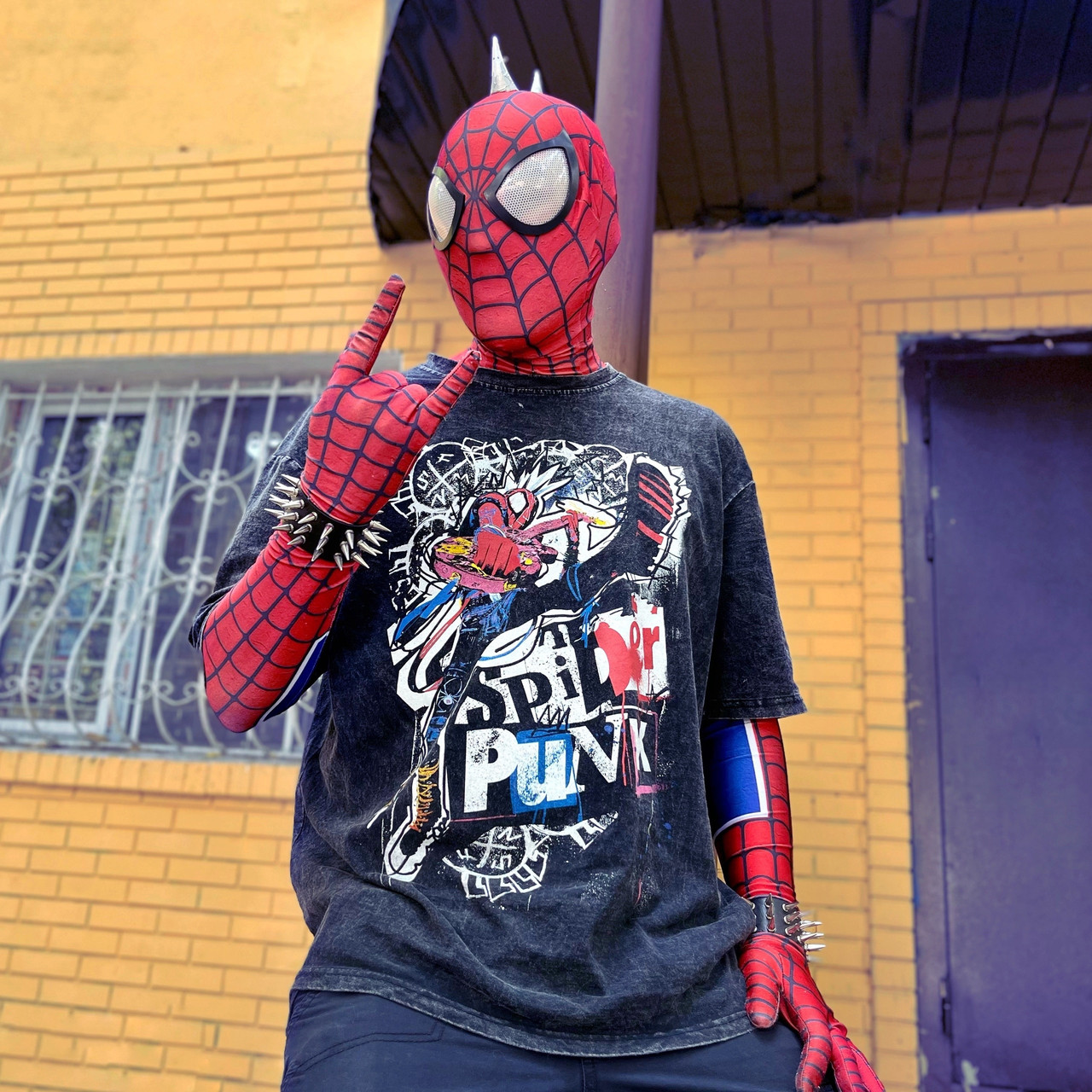 Футболка Spider-Punk (оверсайз)