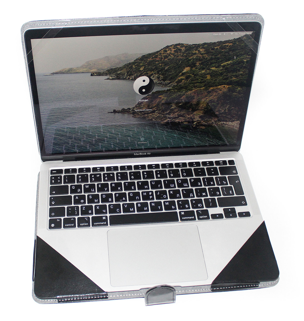 Чехол-папка (кож. зам.) для ноутбука Apple MacBook Pro/Air M1, M2 13 дюйма